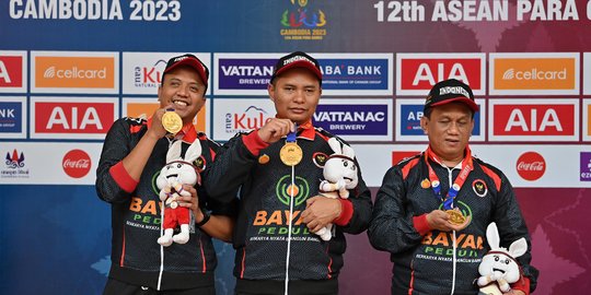 Indonesia Hattrick Juara Umum ASEAN Para Games