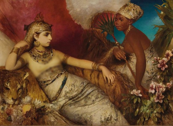 lukisan cleopatra