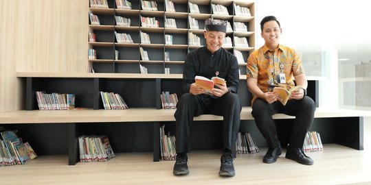 Ganjar Siapkan Perpustakaan Futuristik, Cocok Buat Anak Muda