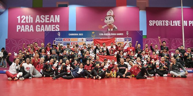 Juara Umum ASEAN Para Games, Kontingen Indonesia Sabet 159 Medali Emas