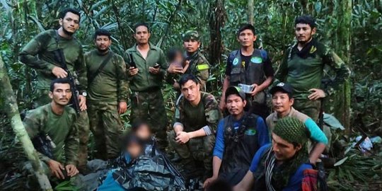 4 Anak Korban Kecelakaan Pesawat Ditemukan Hidup di Amazon, Banyak Hewan Buas