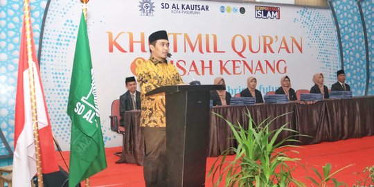 Hadiri Pisah Kenang SD Al Kautsar, Ini Pesan Wawali Kota Pasuruan Mas Adi untuk Siswa