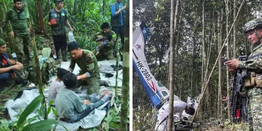 Kronologi Ditemukannya 4 Bocah Kolombia Setelah Hilang 40 Hari di Hutan Amazon