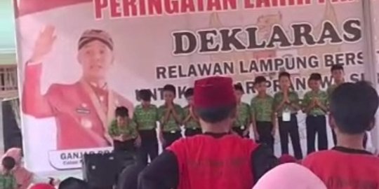 Viral Deklarasi Relawan Ganjar di Sekolah Dasar, Ini Respons Bawaslu