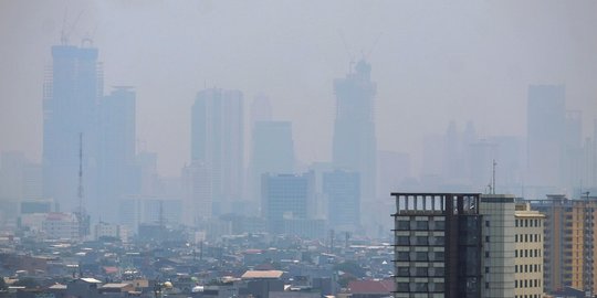 Kualitas Udara Jakarta Terburuk di Dunia