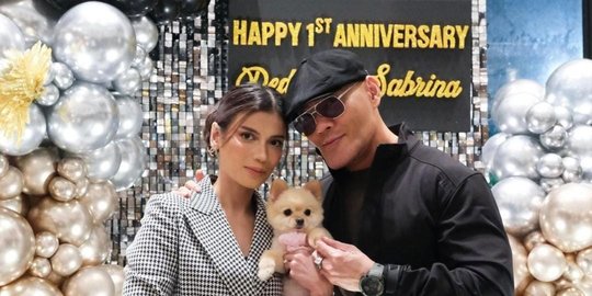 Potret Wedding Anniversary Pertama Sabrina & Deddy Corbuzier, Disebut Pasangan Gemas