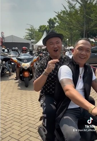 jhon lbf naik matic dikawal moge