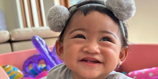 Gemas! Menginjak Usia 10 Bulan, ini Deretan Foto Terbaru Moana Anak Ria Ricis