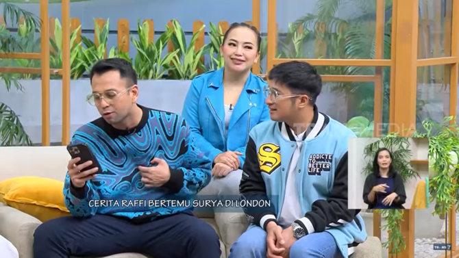 raffi ahmad bersama dewi yull