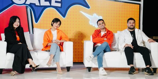 Raffi Ahmad dan Fuji Beberkan Keseruan di Kampanye 7.7 Shopee Live Bombastis Sale