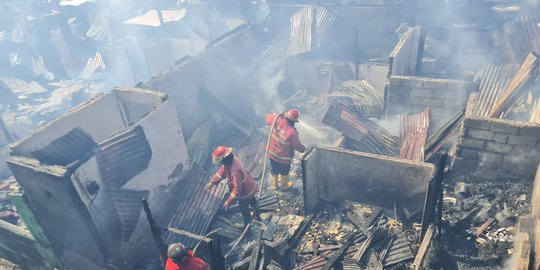 Warga Lupa Matikan Kompor, 35 Rumah dan 4 Motor di Denpasar Terbakar