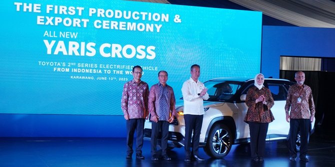 Berita Foto: Melihat Produksi All New Toyota Yaris Cross made in Karawang