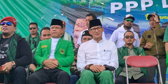 Sandiaga Uno Resmi Gabung PPP, Penyerahan KTA Dilakukan Rabu Sore