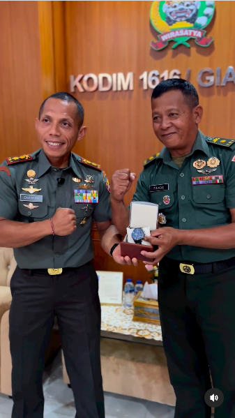 komandan tni berdarah kopassus kumpulkan semua perwira