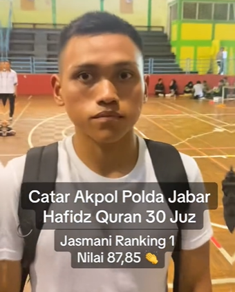 calon taruna akpol ini hafiz alquran 30 juzz