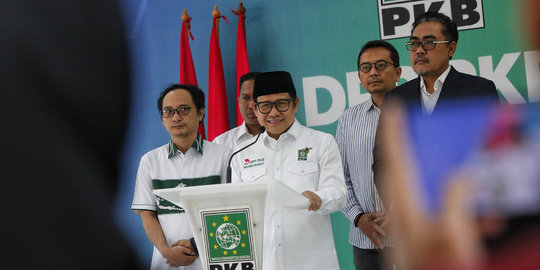 Ekspresi Cak Imin Lega usai MK Putuskan Sistem Pemilu 2024 Tetap Terbuka