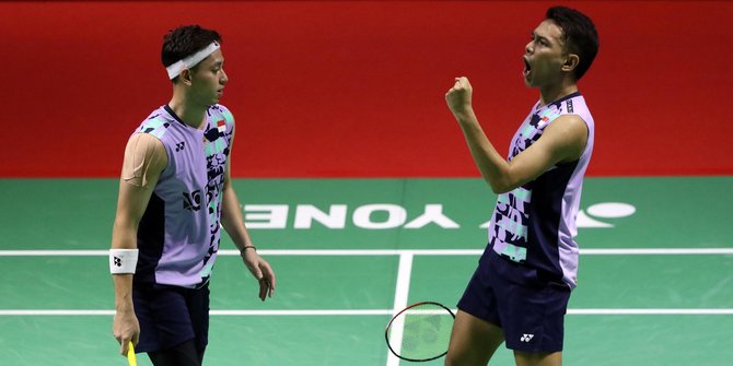 Perkasa, Fajar/Rian Tekuk Ganda Putra China di Indonesia Open 2023