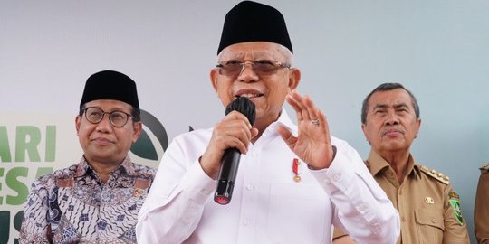 Ma'ruf Amin Bersyukur MK Putuskan Tetap Pemilu Terbuka: Kita Tidak Ingin Ada Gejolak