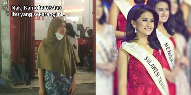 Viral Jadi Emak Berdaster, Ini Potret Masa Muda Lita Hendratno Finalis Miss Indonesia