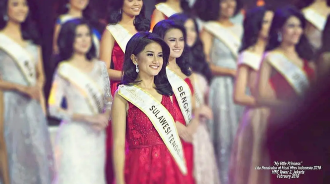 aktif berkegiatan ini prestasi lita hendratno finalis miss indonesia 2018 saat muda