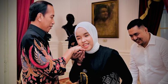 Bukan Sepeda, Ini Permintaan Khusus Putri Ariani yang Bikin Jokowi Kaget