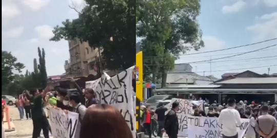 Tolak Biaya Parkir, Mahasiswa Universitas Prima Indonesia Lakukan Aksi Demo