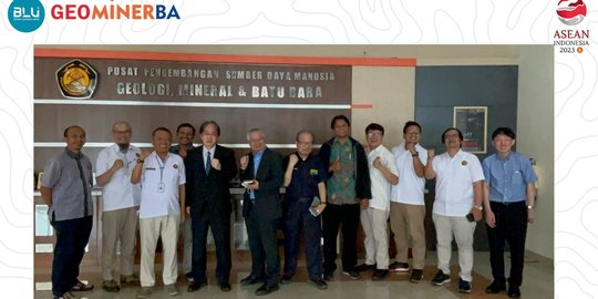 Bahas Kerja Sama Pengembangan SDM, JOGMEC Kunjungi PPSDM Geominerba