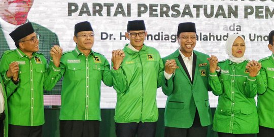 Sandiaga Gabung, Plt Ketum PPP: Kita Enggak Pakai Mahar!