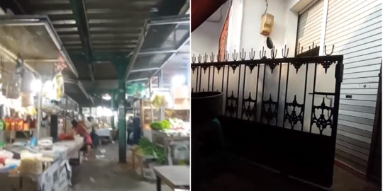 Viral Video Rumah Warga yang Terletak di Tengah Pasar, Curi Perhatian