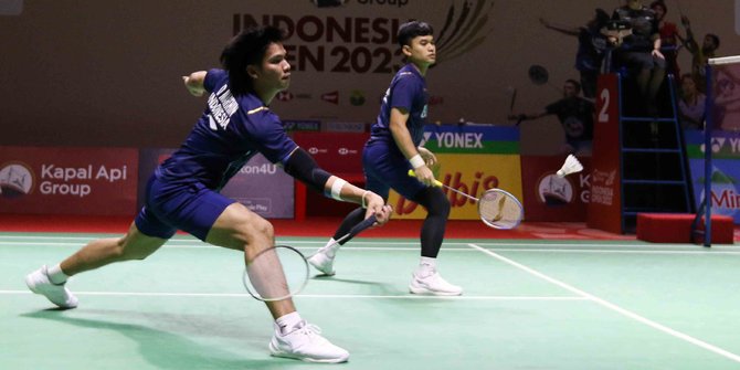 Tak Berdaya Hadapi Ganda Korea, Leo/Daniel Gugur di Indonesia Open 2023