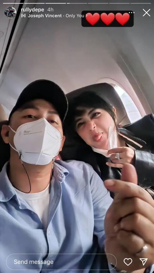 dewi perssik dengan rully