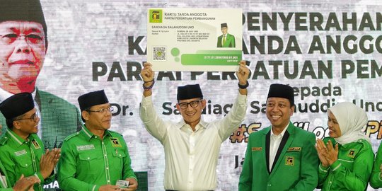 Jadi Cawapres PPP, Sandiaga Siap Jor-joran Keluar Duit untuk Pemilu 2024