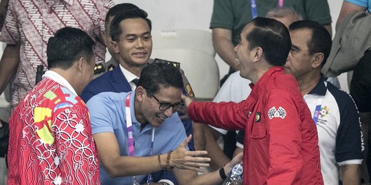 Respons Jokowi soal Sandiaga Gabung PPP: Bukan Bagus, Tapi Bagus Banget