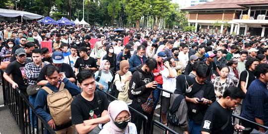 Ribuan Suporter Serbu Tukar Tiket Indonesia Vs Argentina hingga Antrean Membeludak