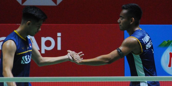Ditekuk Malaysia, Pramudya-Yeremia Tersingkir dari Semifinal Indonesia Open 2023