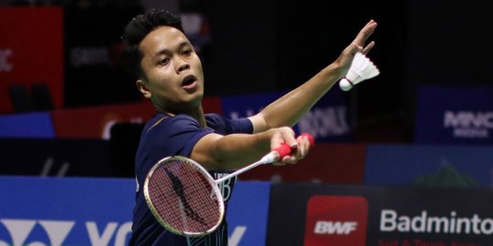Doa Presiden Jokowi untuk Anthony Ginting: Semoga Final Menang