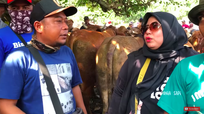 wanita asal cijantung bawa duit satu tas dikerubuti laki laki pedangan sapi