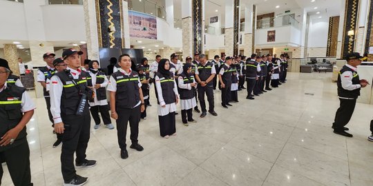 Bertolak ke Makkah, 462 Petugas Haji Madinah Siaga di Mina Bantu Jemaah Tersasar