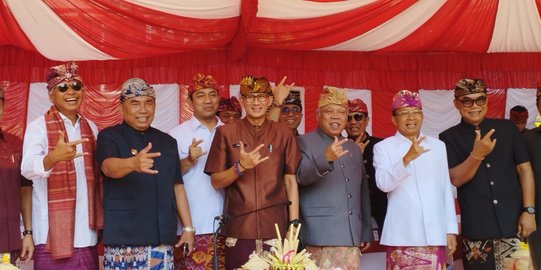 Makna Salam Metal Sandiaga di Bali, Ada Kepala Daerah dari PDIP