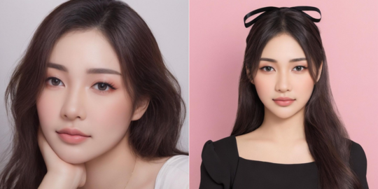 Polwan Cantik AKP Rita Ala Korea Versi AI, Cantik Aslinya Atau?