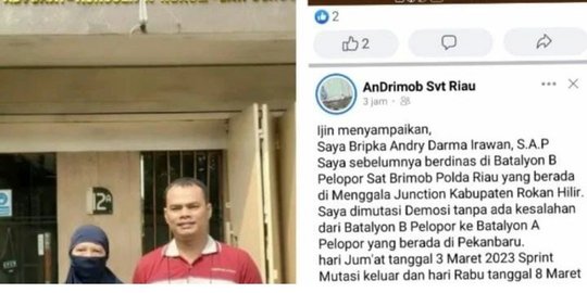 Bripka Andry Bakal Sambangi Propam Polri Tanyakan Proses Laporannya