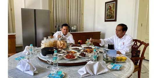 Terungkap Isi Pembahasan Jokowi dan Prabowo Saat Makan Siang di Istana Bogor