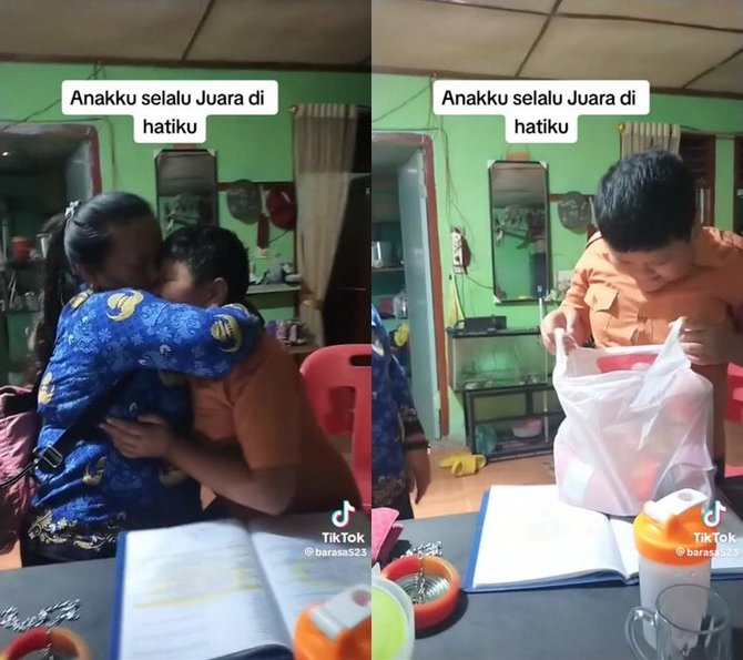 banjir pujian begini reaksi seorang ibu saat tahu anaknya dapat rangking 27