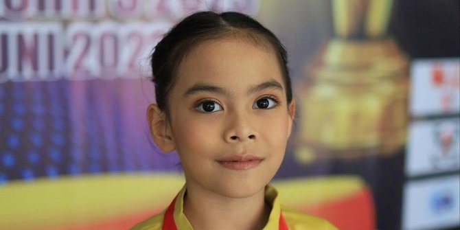 Potret Cantik Jaggira Anak Tria The Changcuters Ikuti Kompetisi Wushu Curi Perhatian