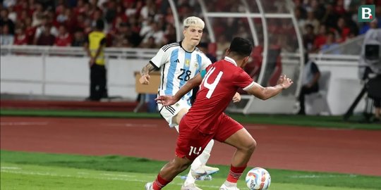 Hasil Indonesia Vs Argentina, Sleding Asnawi Bikin Bintang MU Garnacho Tak Berkutik