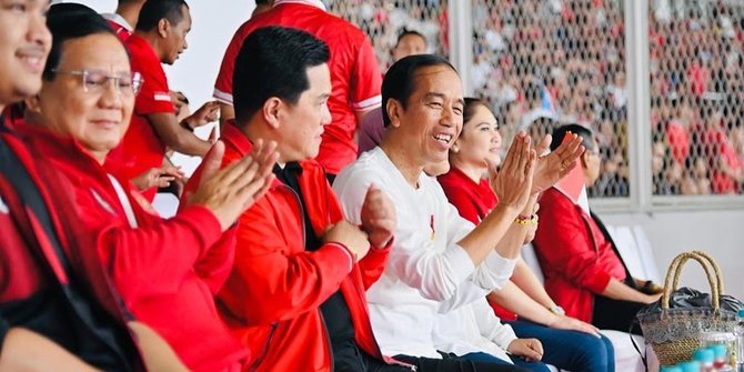 VIDEO: Jokowi Banggakan Timnas "Argentina Ranking Satu Bisa Kita Imbangi, Luar Biasa"