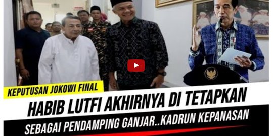 Video Sebut Habib Luthfi jadi Cawapres Ganjar Pranowo? Cek Faktanya