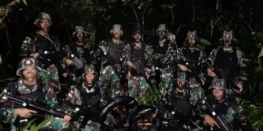 Operasi Malam TNI di Tengah Hutan Perbatasan RI-PNG Bongkar Penyelundupan Narkoba