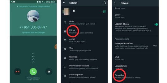 Cara Bisukan Panggilan WA dari Nomor Tak Dikenal, Berikut Langkah-langkahnya