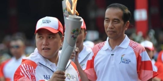 Erick Thohir Ucapkan Selamat Ulang Tahun ke Jokowi: Beliau Guru Panutan Saya